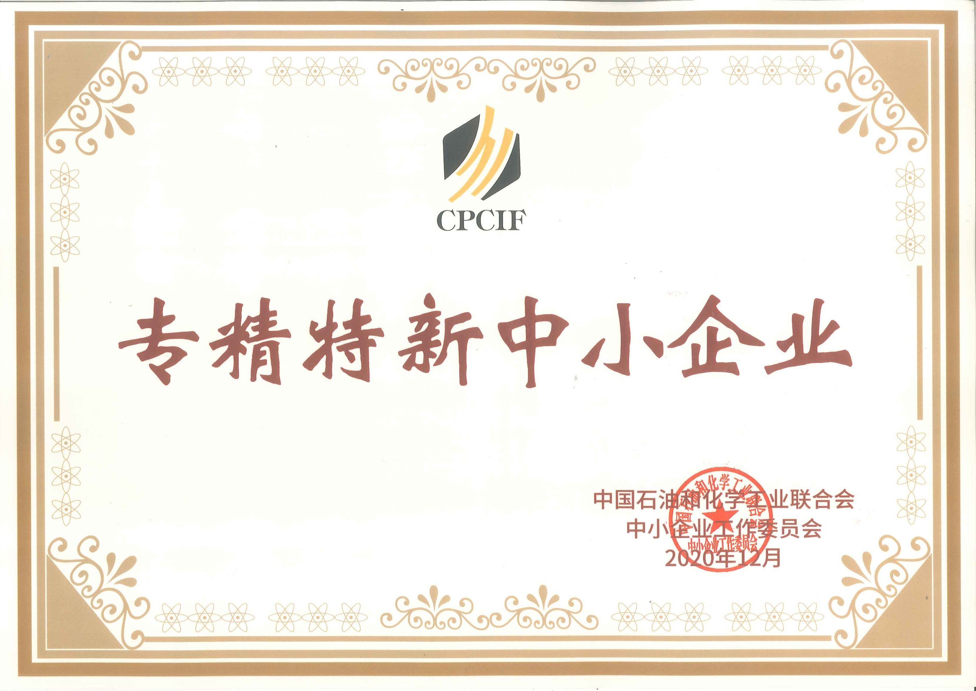 2020全国专精特新中小企业